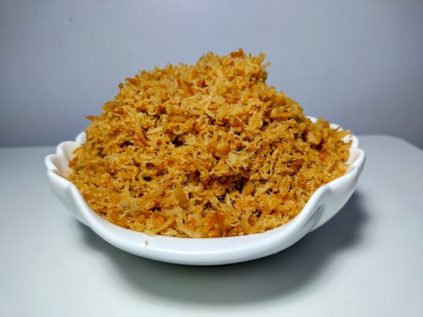Ruốc (chà bông) thăn heo. Một trong các món "tủ" của Hạnh được đông đảo khách hàng đủ lứa tuổi ưa thích.